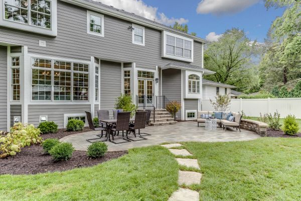 Concrete Patio Landscaping in North Tonawanda