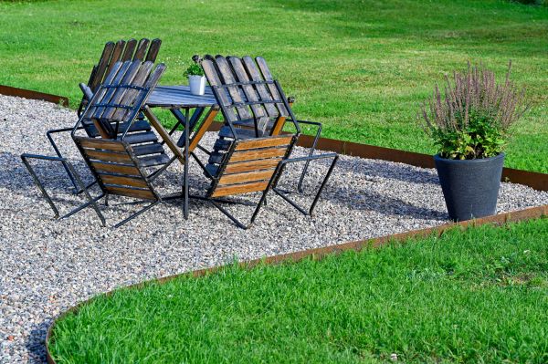 Metal Edging Installation in North Tonawanda