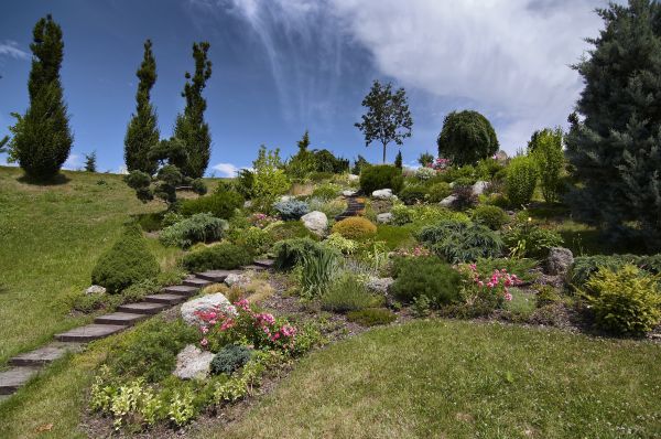 Steep Terrain Landscaping in North Tonawanda
