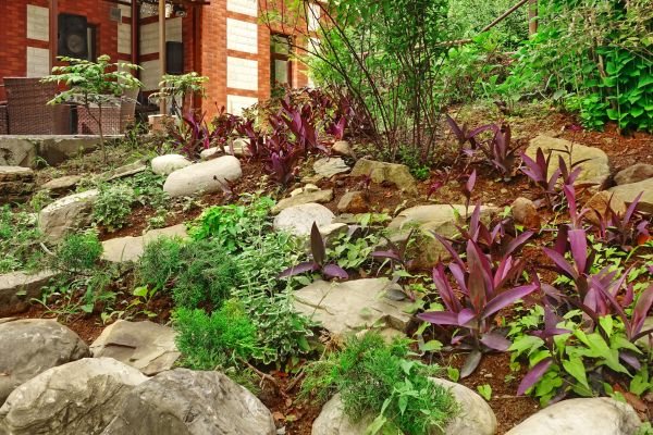 Rock Garden Landscaping in North Tonawanda